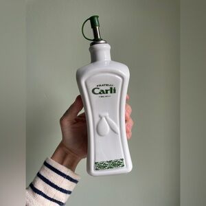 Vintage Fratelli Carli Italian Olive Oil Dispenser Bottle